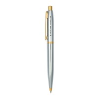 Sheaffer® VFM Polished Chrome with Gold Ballpoint