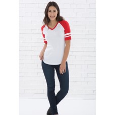 NEW! ATC™ EUROSPUN® RING SPUN BASEBALL LADIES' TEE NEW! ATC™ EUROSPUN® RING SPUN BASEBALL LADIES' TEE